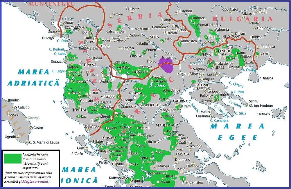 Romanii Sudici la inceputul secolului XX