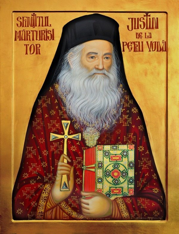Sfintitul-Marturisitor-JUSTIN-de-la-Petru-Voda_icoana-realizata-de-maicile-de-la-man.-Paltin-Petru-Voda